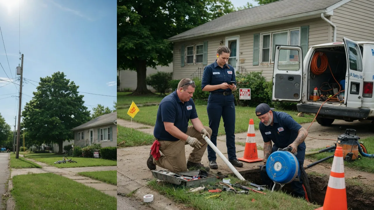 Sewer Line Repair in Wellington, OH near me